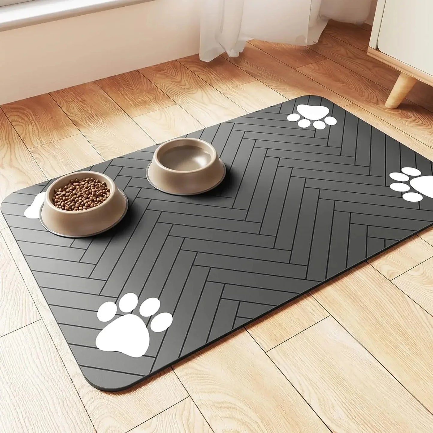 FurFree™ Absorbent Pet Feeding Mat