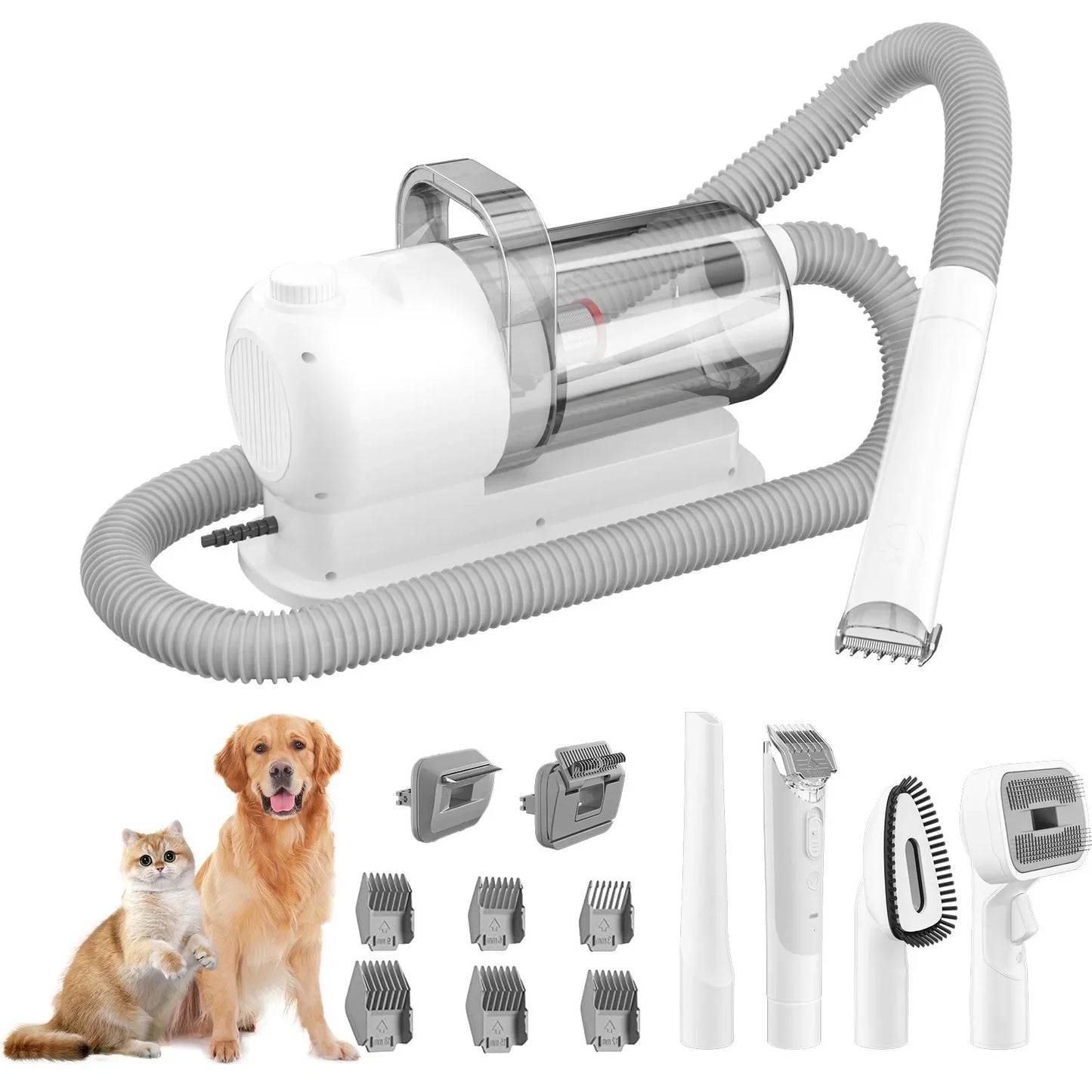 FurFree™ 6 In 1 Pet Grooming Vacuum Kit
