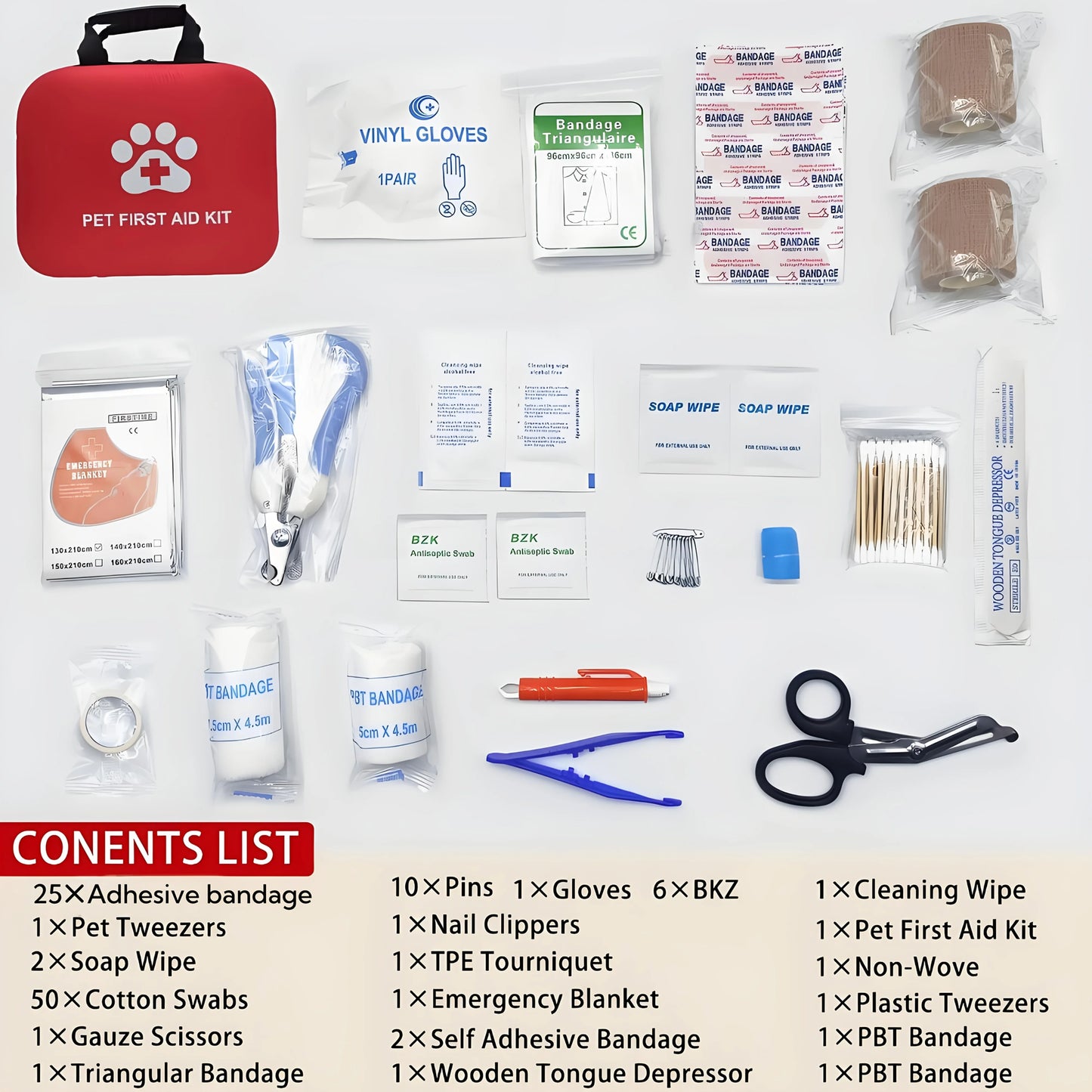 FurFree™ Pet First Aid Kit