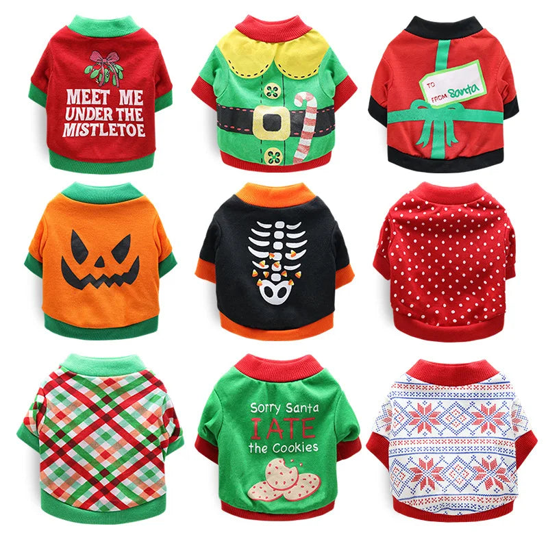 FurFree™ Halloween & Christmas Pet Clothes