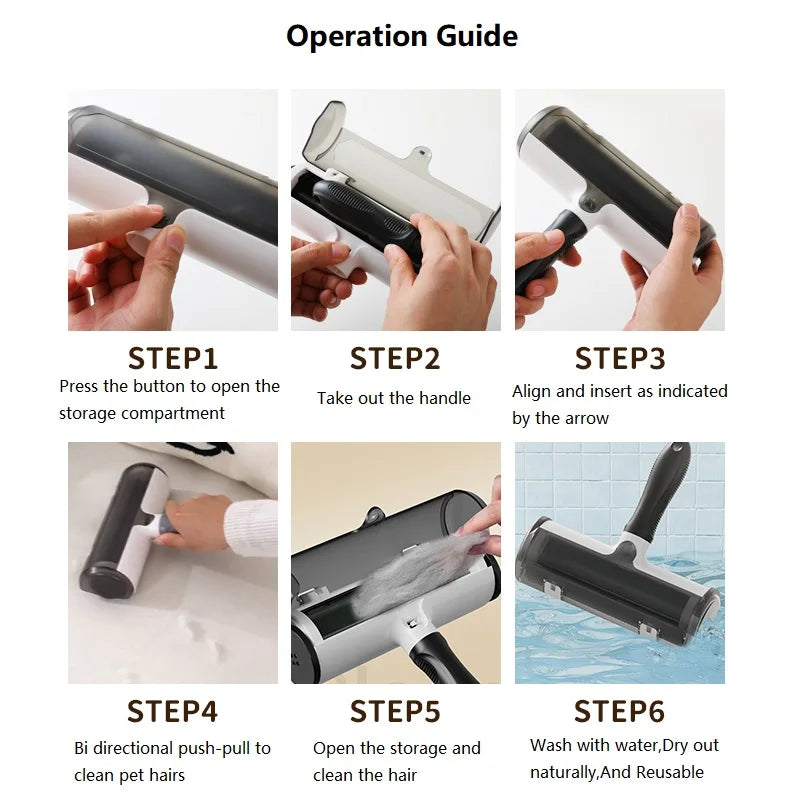 FurFree™ Reusable Pet Hair Roller Remover