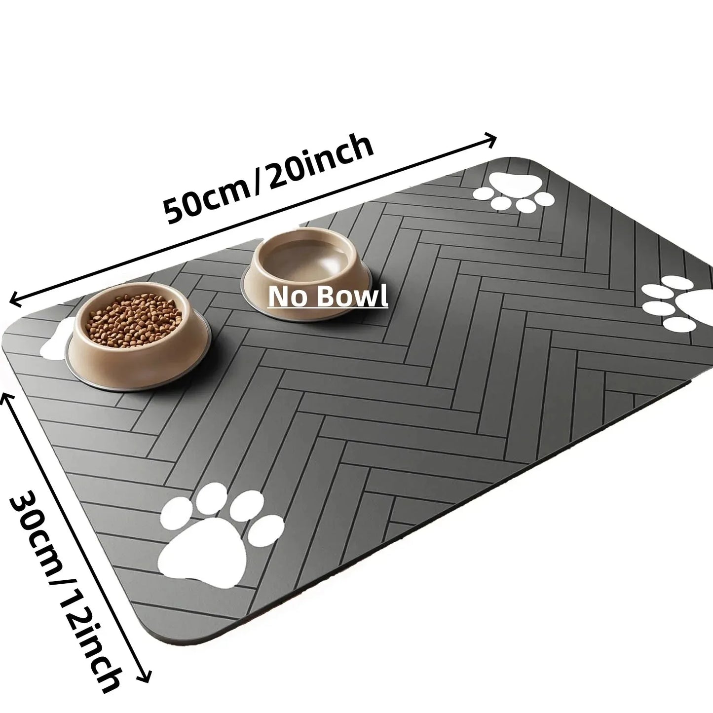 FurFree™ Absorbent Pet Feeding Mat