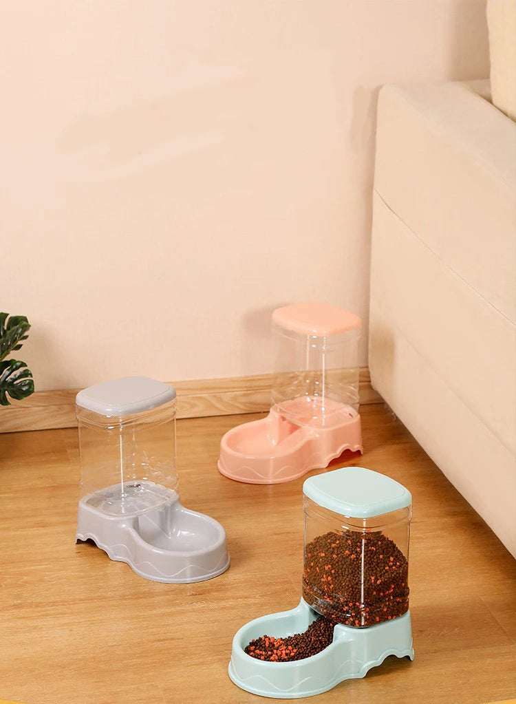 FurFree™ Automatic Pet Feeder & Drinking Bowl