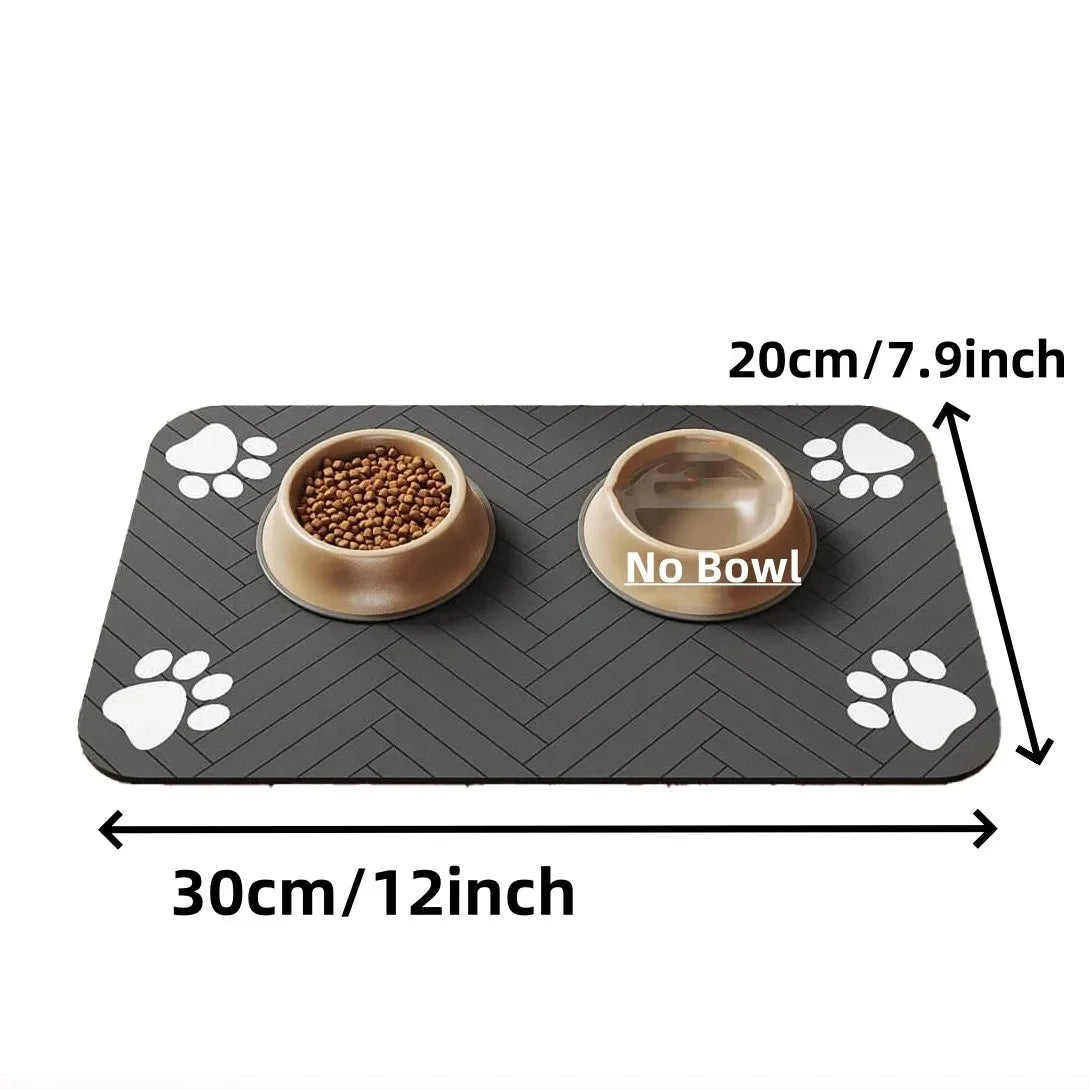 FurFree™ Absorbent Pet Feeding Mat